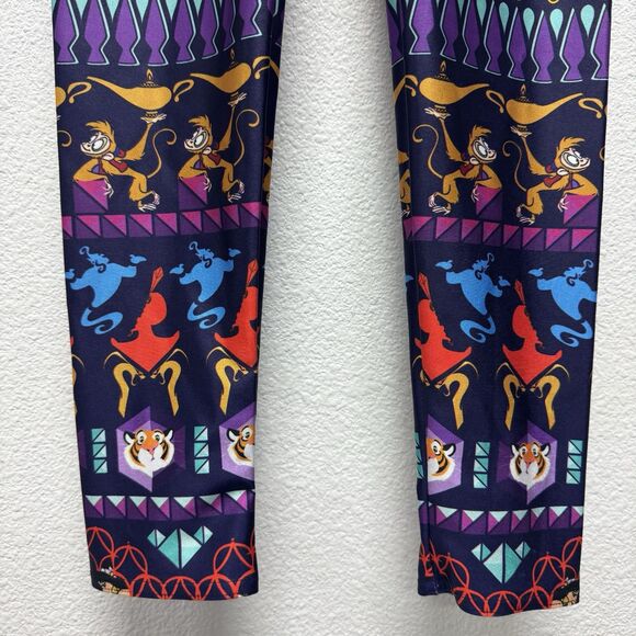 BLACKMILK Disney Aladdin Whole New World Leggings Small NWOT Jasmine - Picture 4 of 5